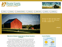 Tablet Screenshot of dcfarmersmutual.com